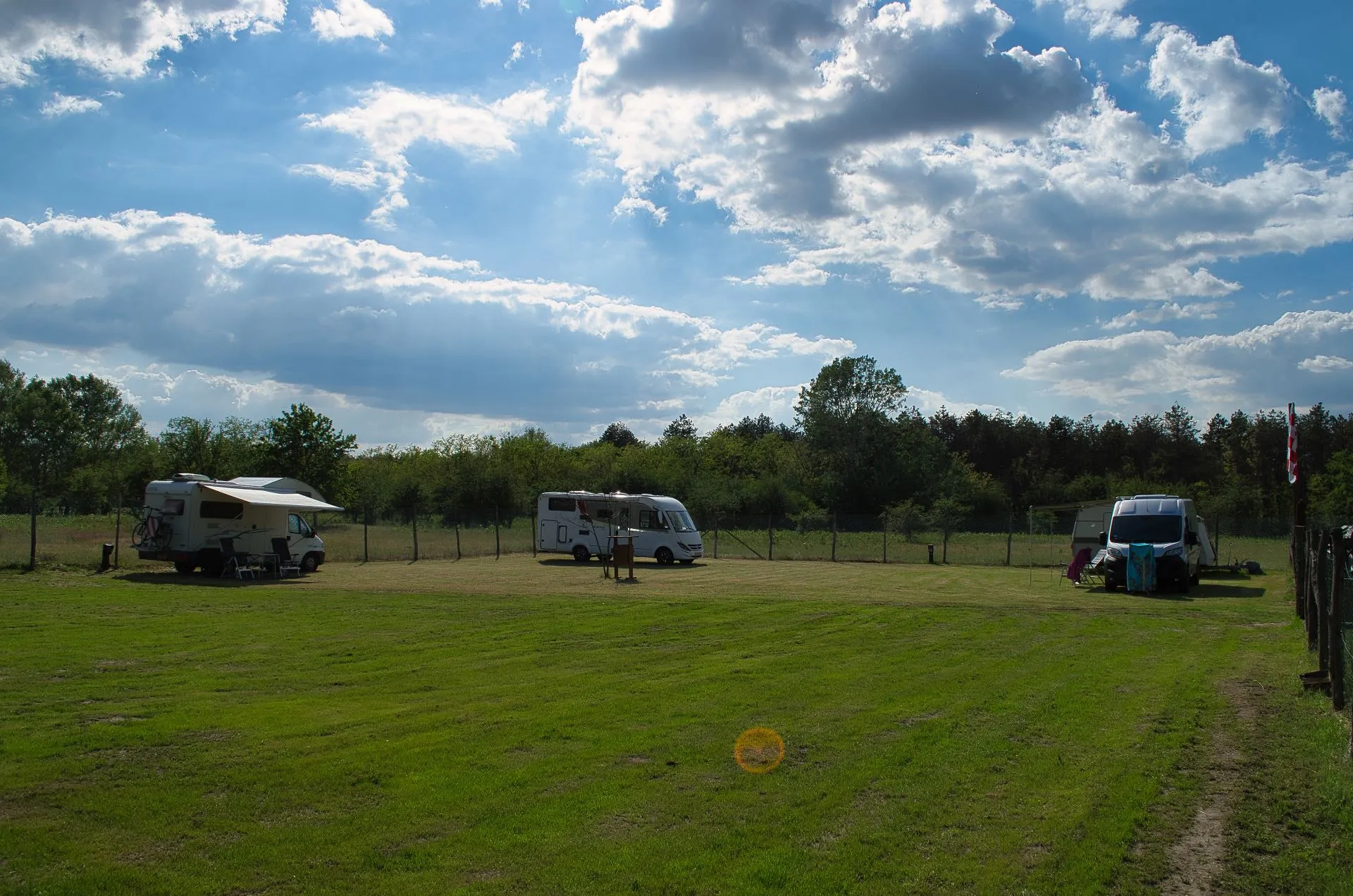Sfeerbeeld camperplaats Zsana